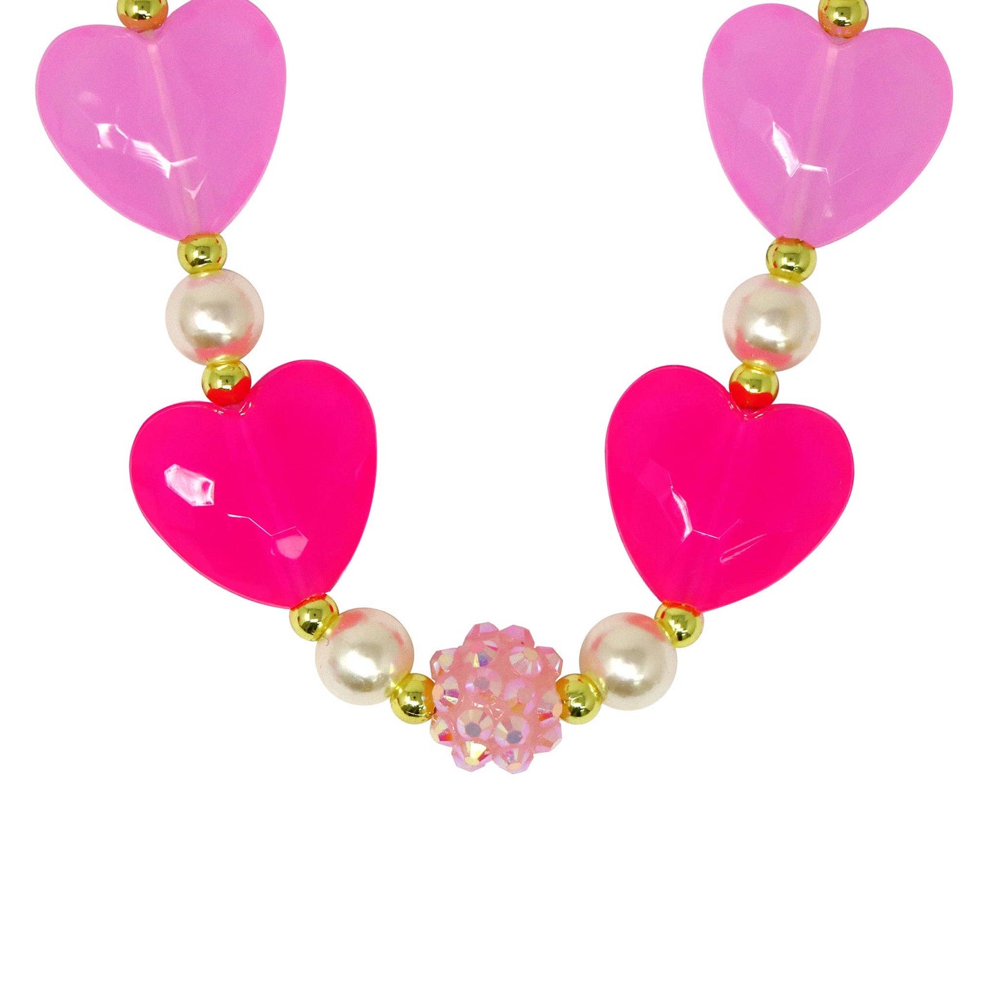 Ballet Heart and Pearl Necklace