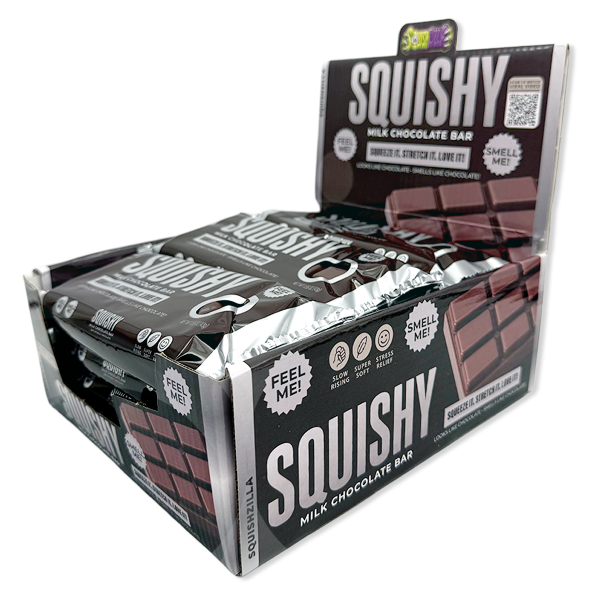 Fun Doh Scented Chocolate Bar Slow Rise Squishy