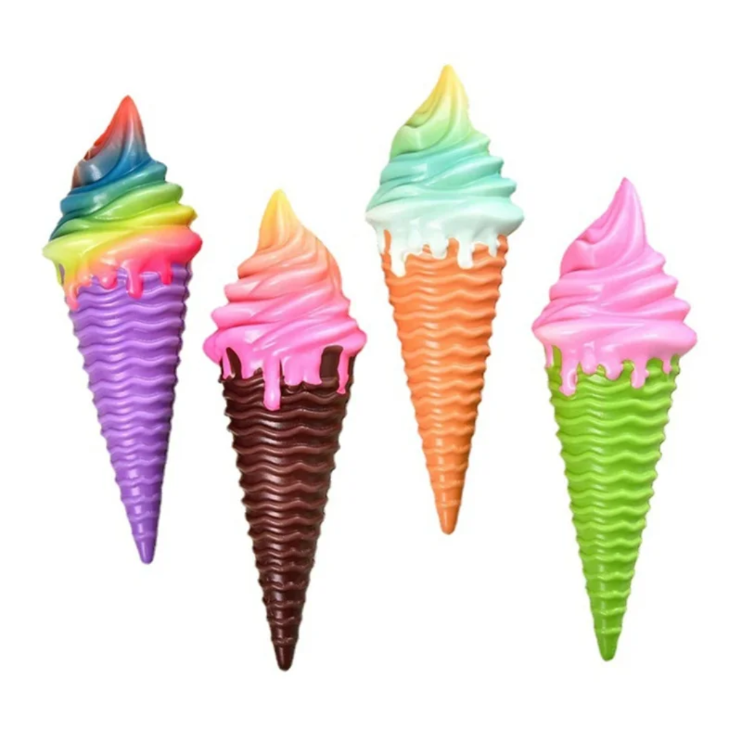 Colorful Ice Cream Squishy Toy