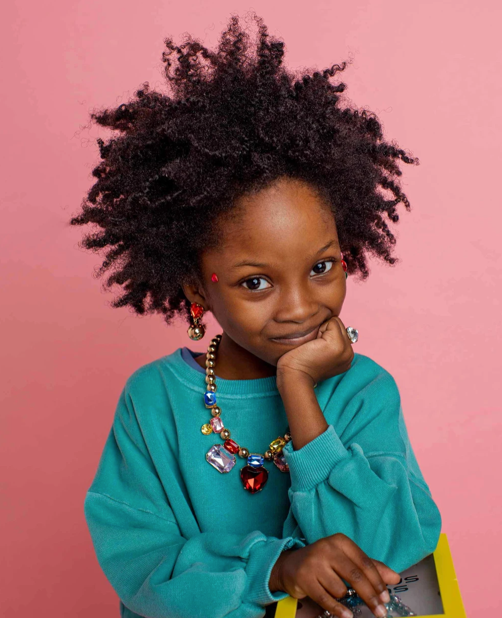 Red Heart Gem Necklace Set