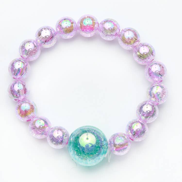 Watercolor Bracelet: Lavender