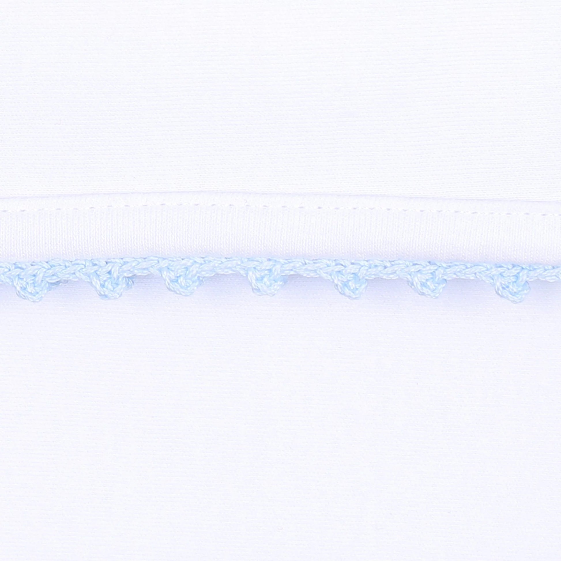 Baby Joy Blue Crochet Trim Converter