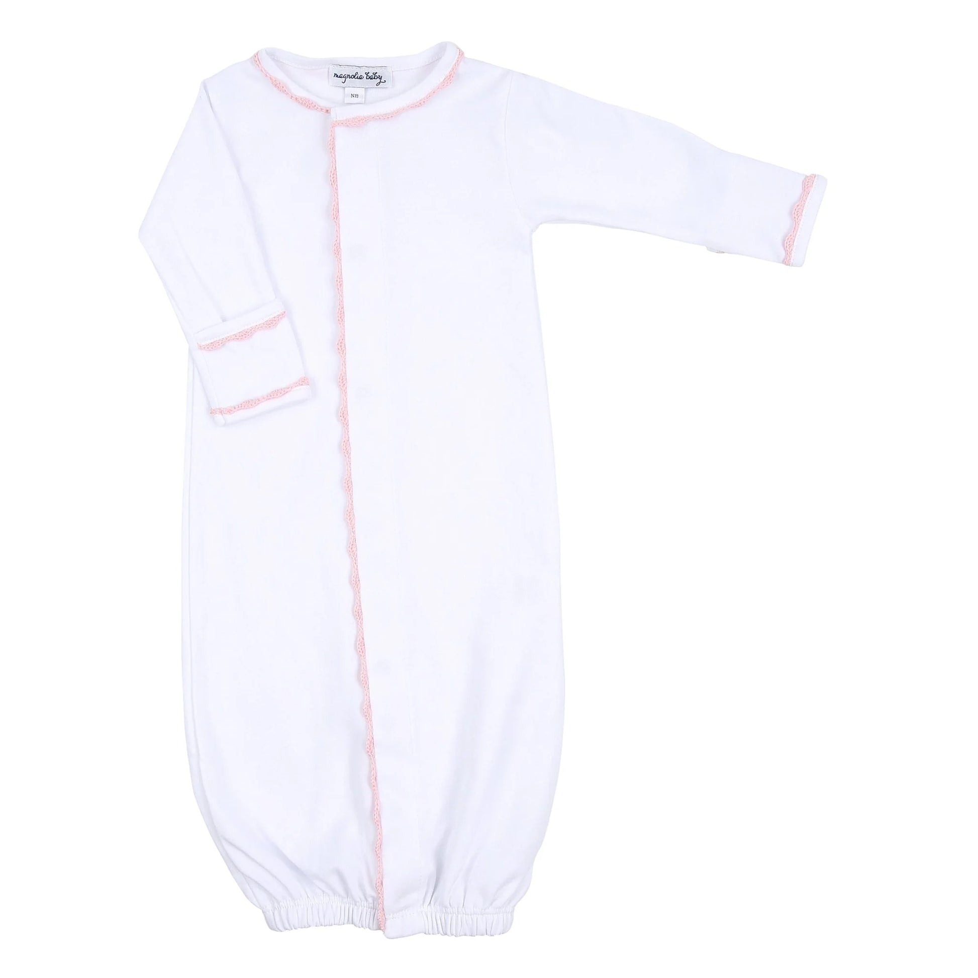 Baby Joy Pink Crochet Trim Converter