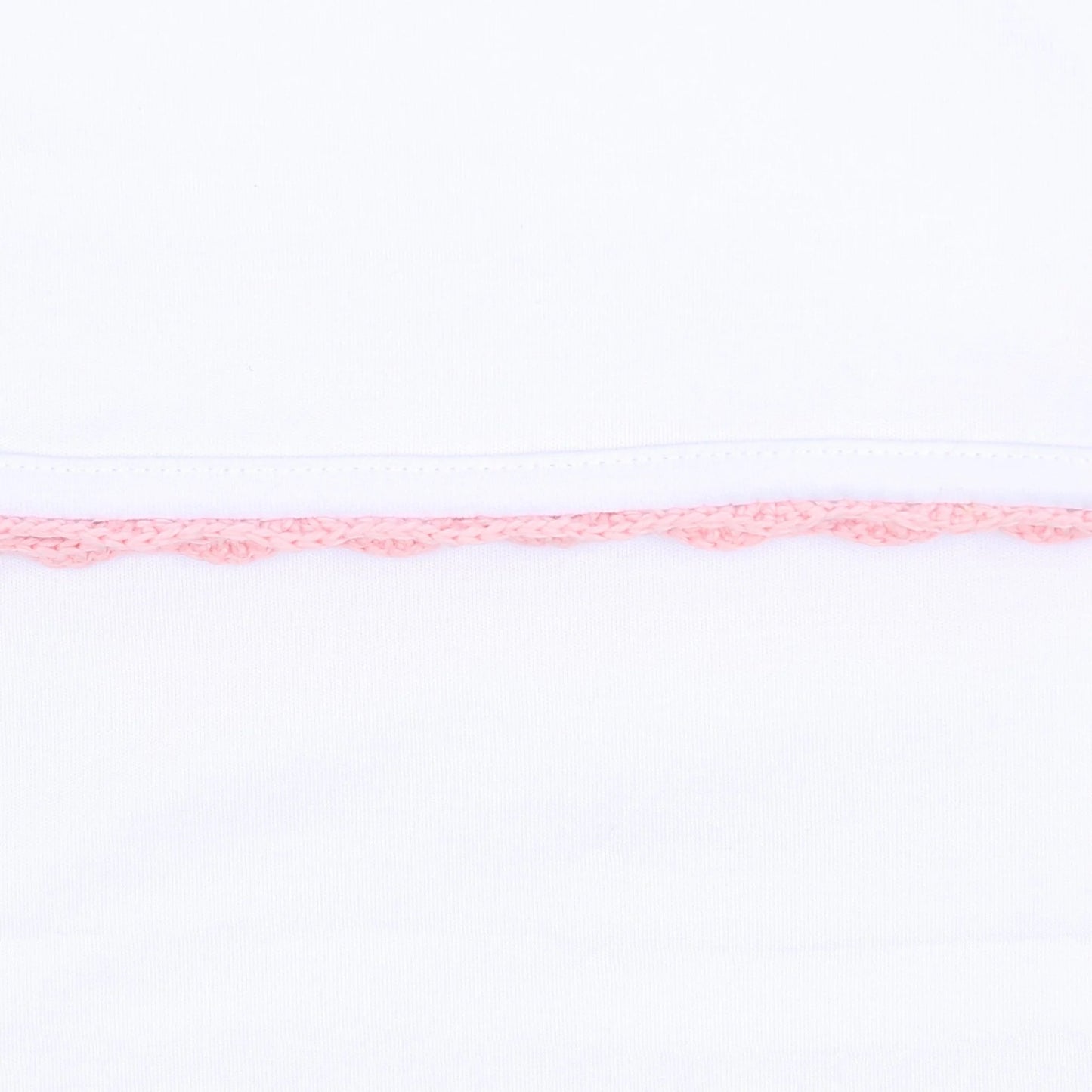 Baby Joy Pink Crochet Trim Converter