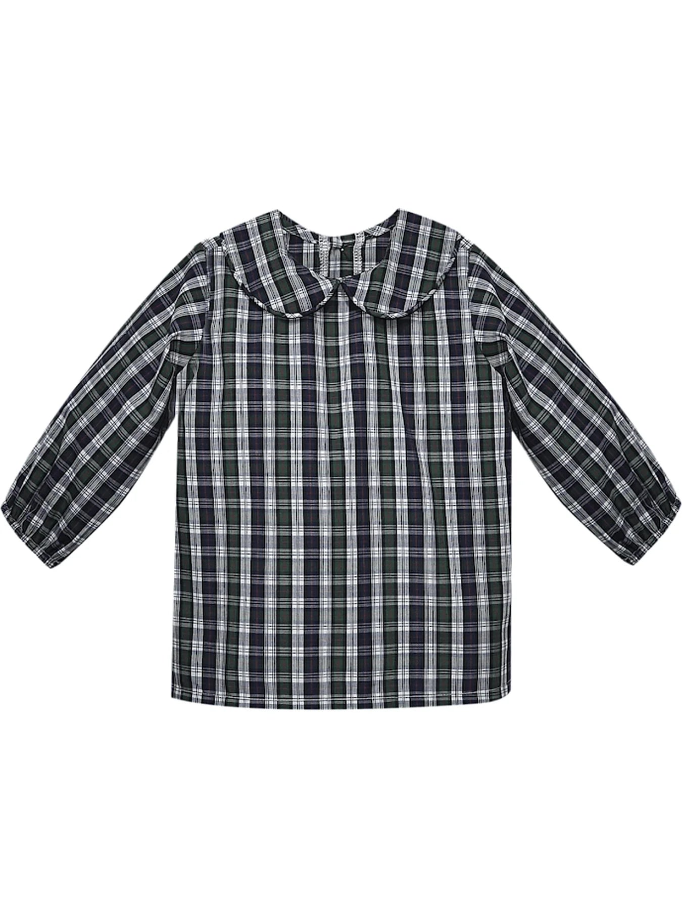 Dakota Shirt, Navy Plaid