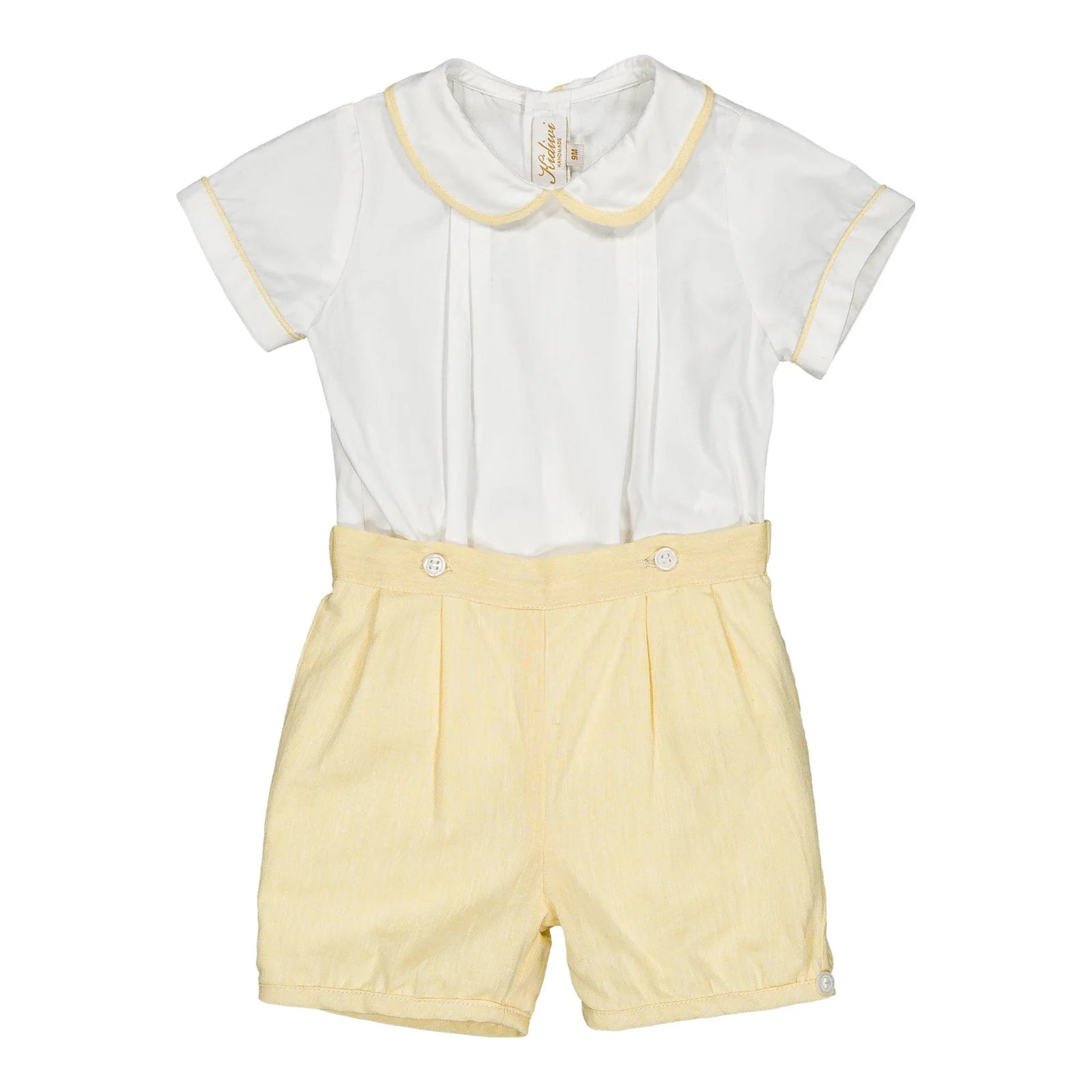 Barnabé Set I Yellow Cotton-Linen