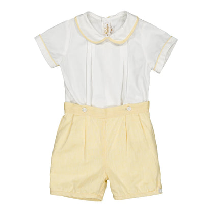 Barnabé Set I Yellow Cotton-Linen