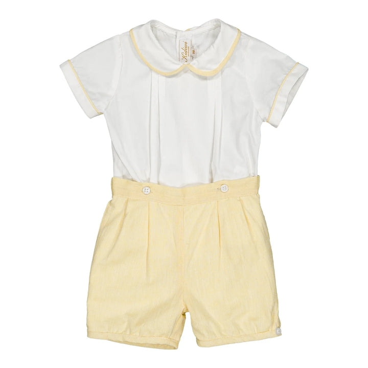 Barnabé Set I Yellow Cotton-Linen