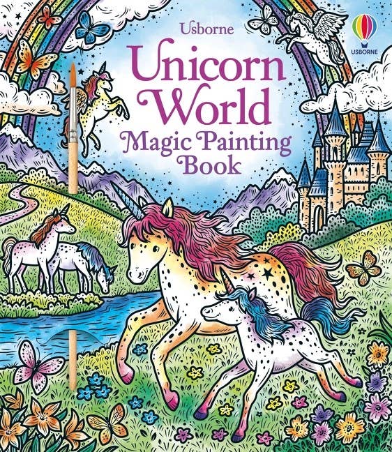 Unicorn World Magic Painting Book : Usborne