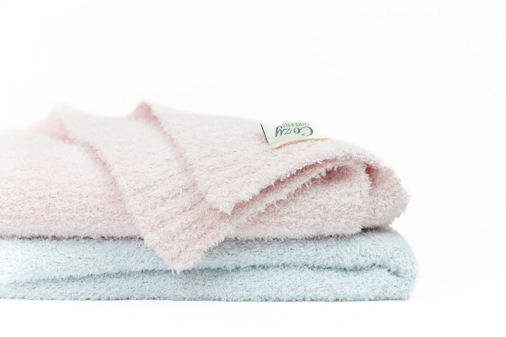 Cozy Baby Receiving Blanket | Blue