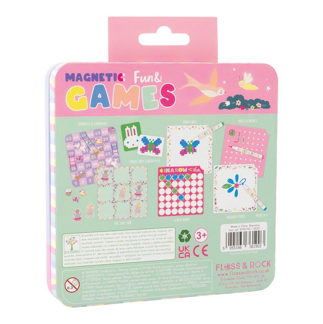 Magnetic Fun & Games Tin | Enchanted