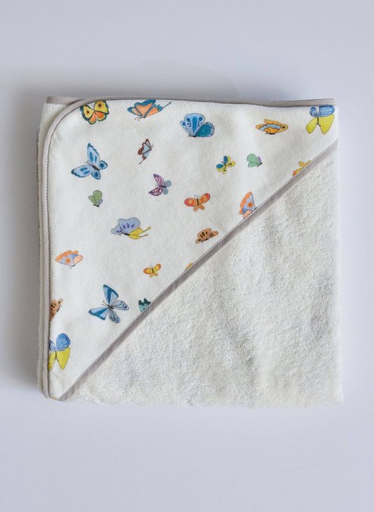 Madame Butterfly Hooded Bath Towel | Madame Butterfly