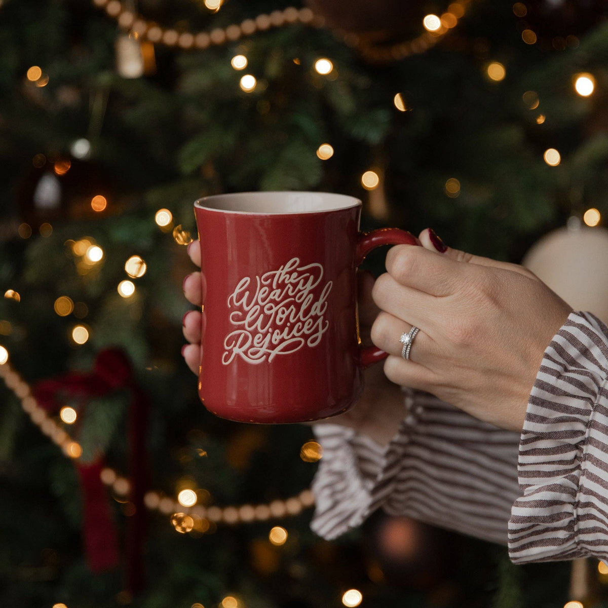 The Weary World Rejoices Mug