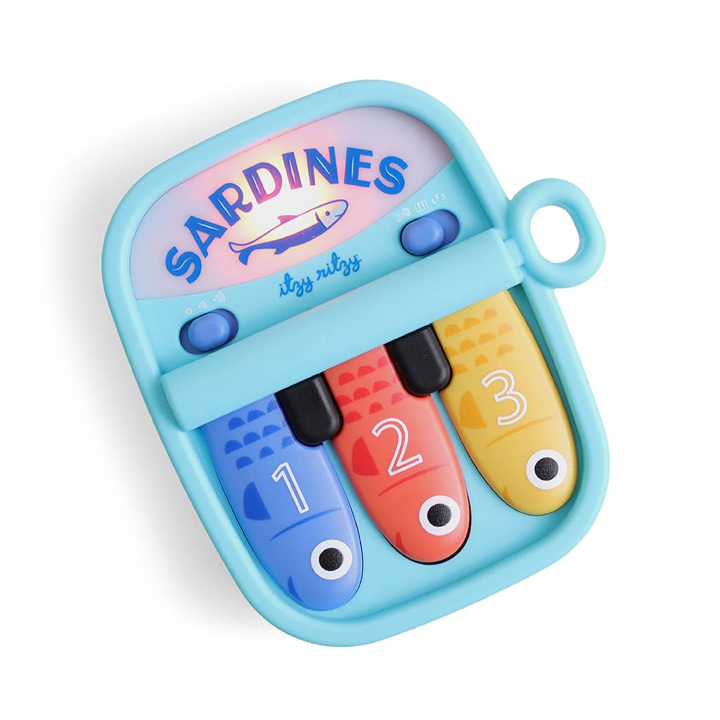 Bitzy Tunes Light-up Interactive Piano Toy | Sardines