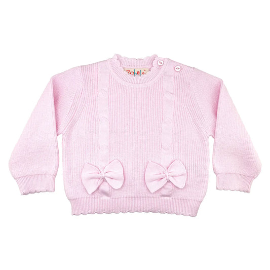 Bow Lightweight Knit Sweater