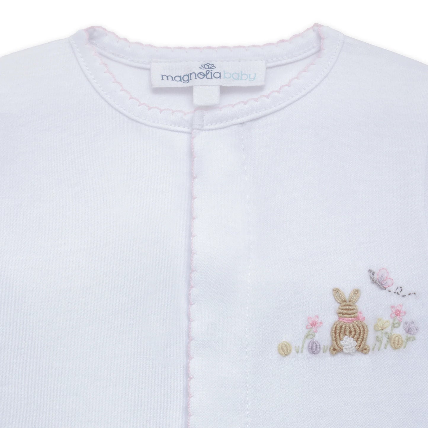 Bunny's Basket Footie I Pink