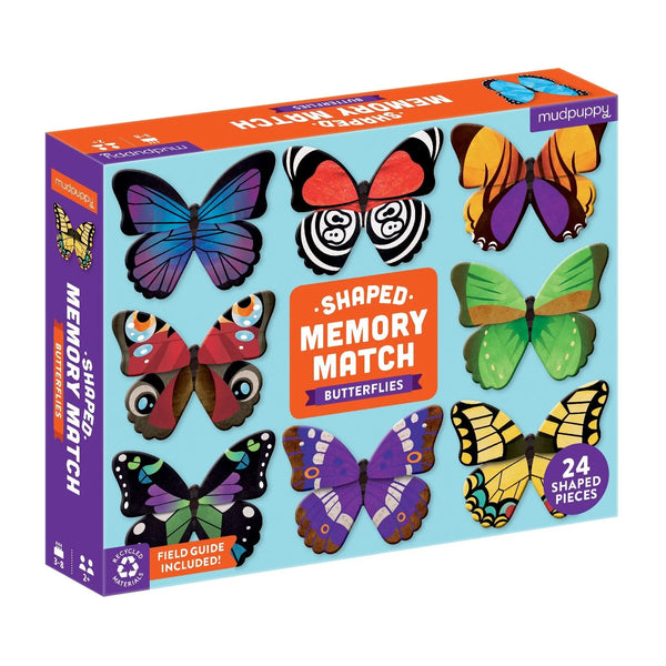 Butterfly Shaped Memory Match Game