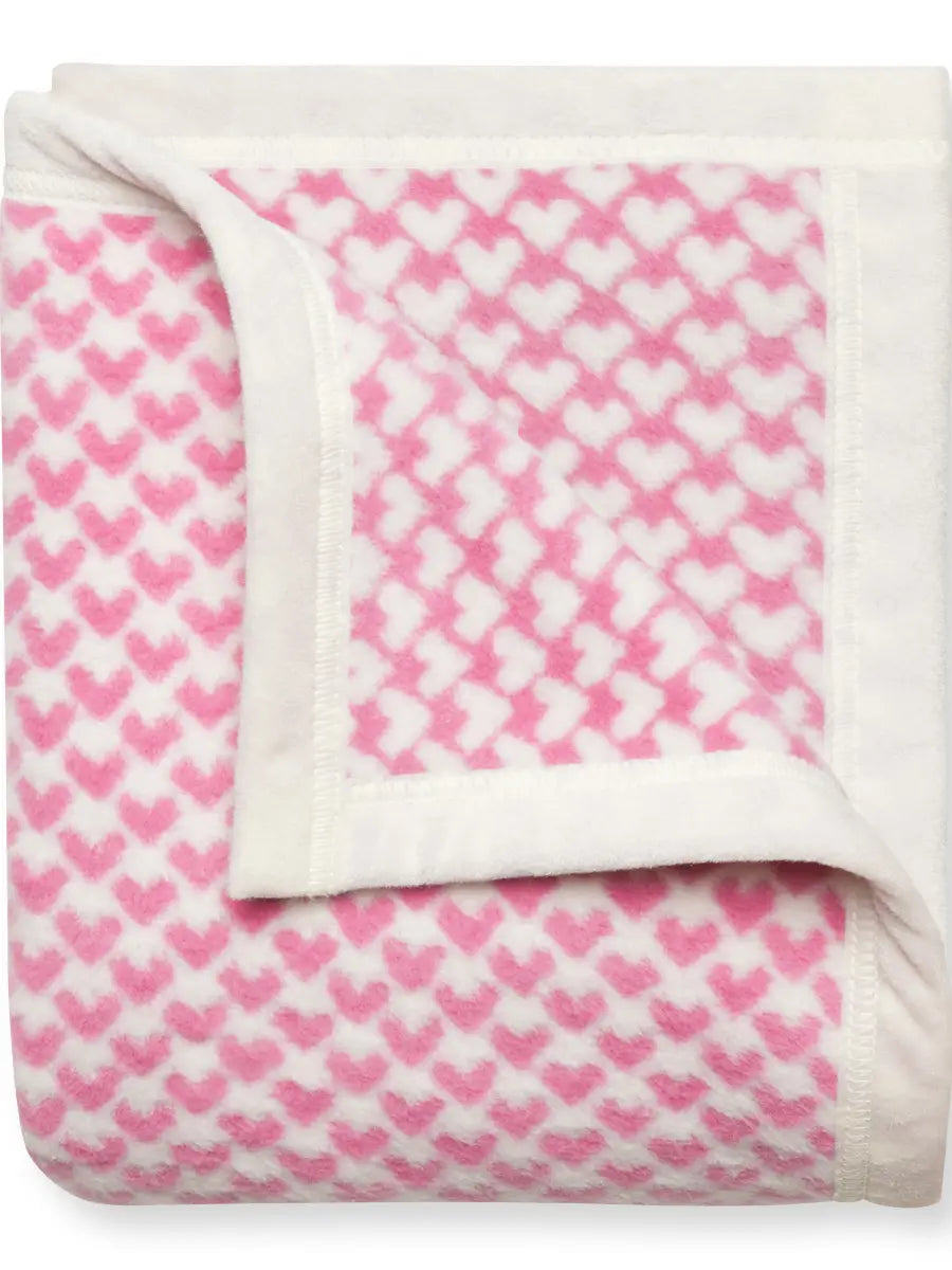 All my Heart Bubblegum Blanket | Mini
