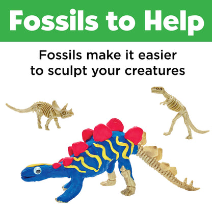 Create with Clay Dinosaurs | DIY Craft for Kids