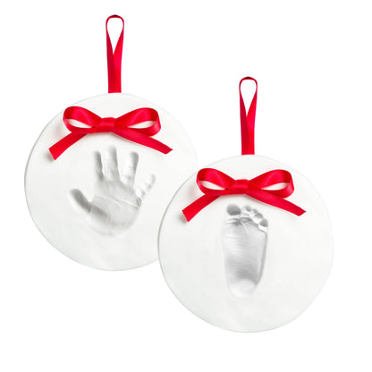 Babyprints Christmas DIY Keepsake Ornament | Set of 2