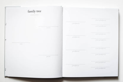 Baby's First Year Memory Book & Photo Album |  Dusty Rose