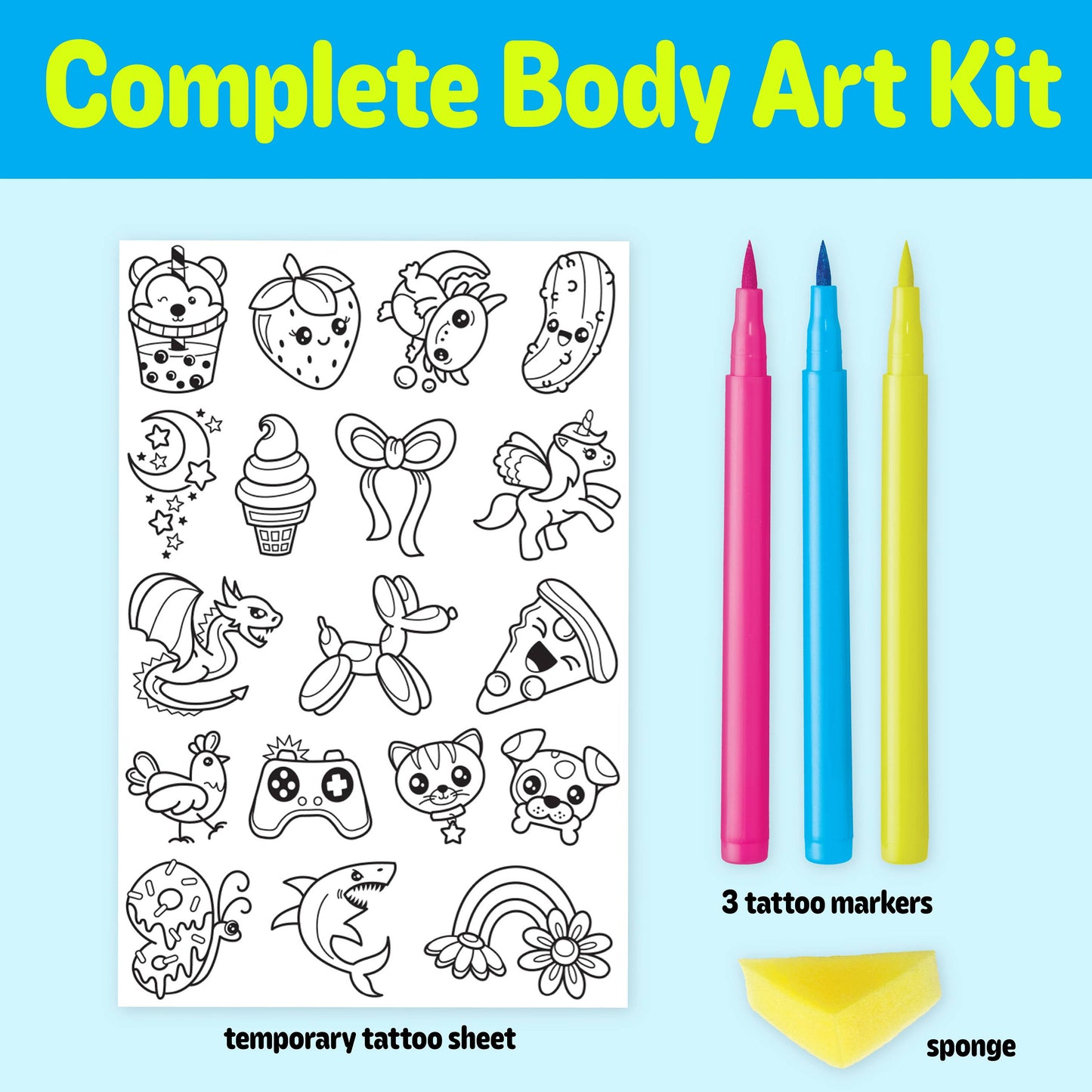 Color in Neon Tattoos
