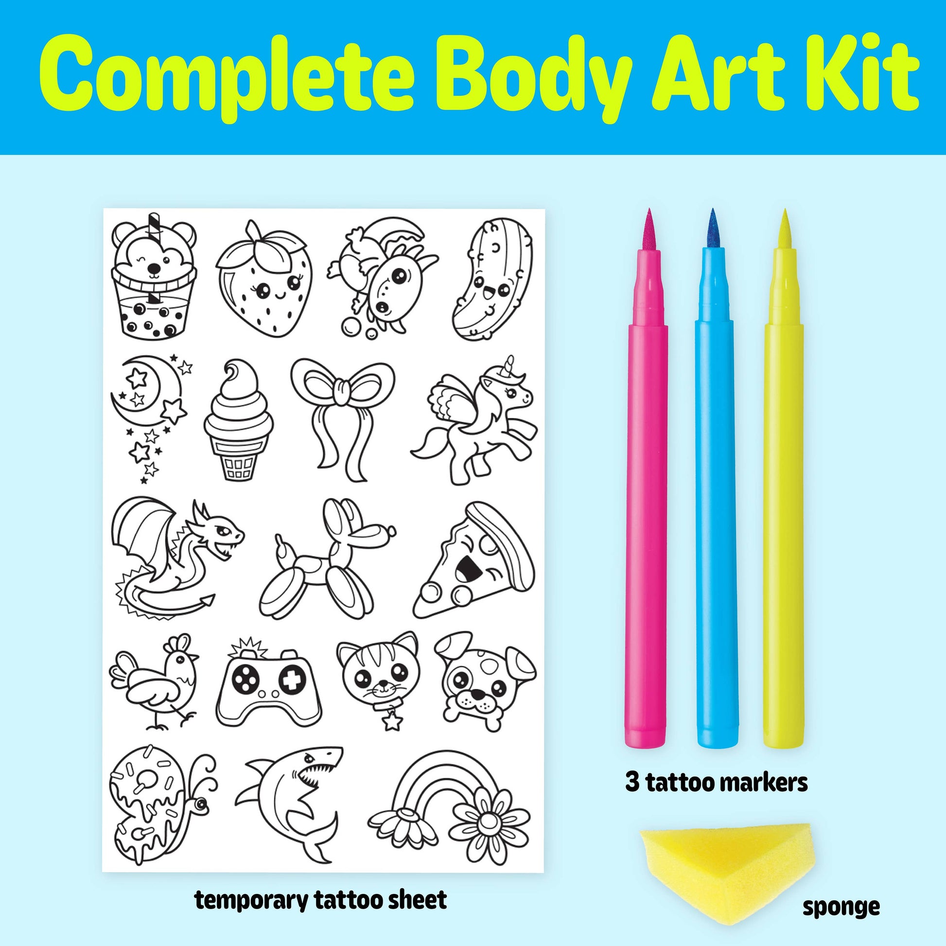 Color in Neon Tattoos