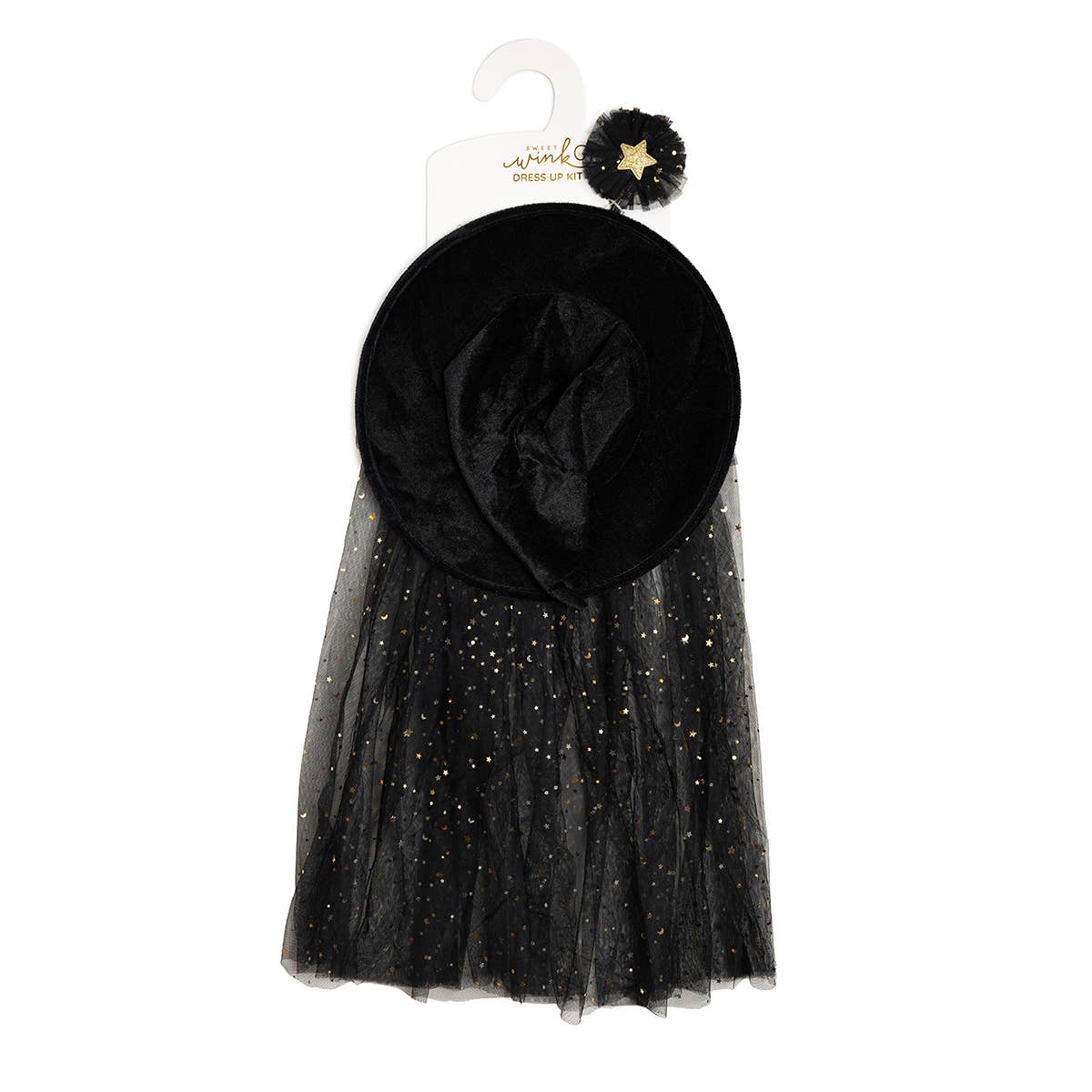 Black Witch Dress Up Kit Costume
