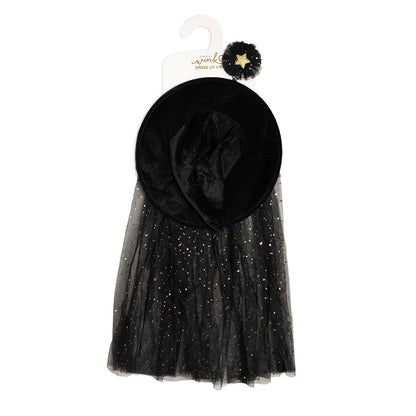 Black Witch Dress Up Kit Costume