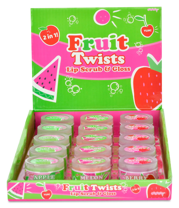 Fruit Twists Lip Scrub + Gloss