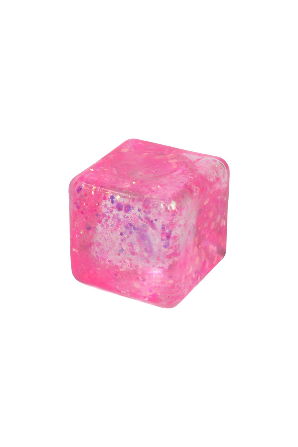 Mini Glittery Cube Maltose Putty Filled Squishy | Assorted