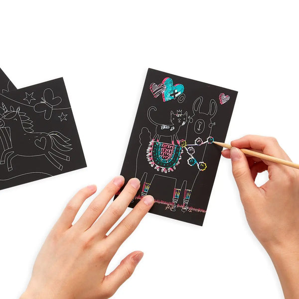 Scratch & Scribble Art Kit | Funtastic Friends