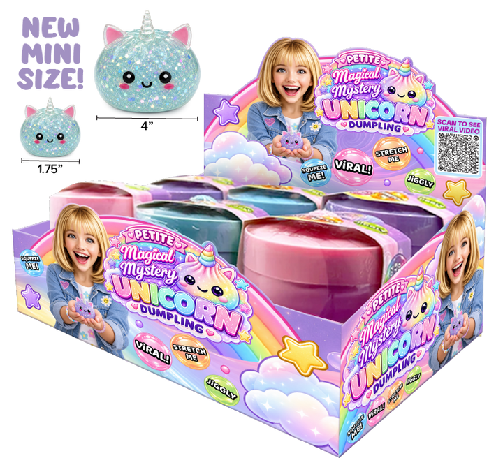 Fun Doh Petite Unicorn Dumpling Squishy Toy