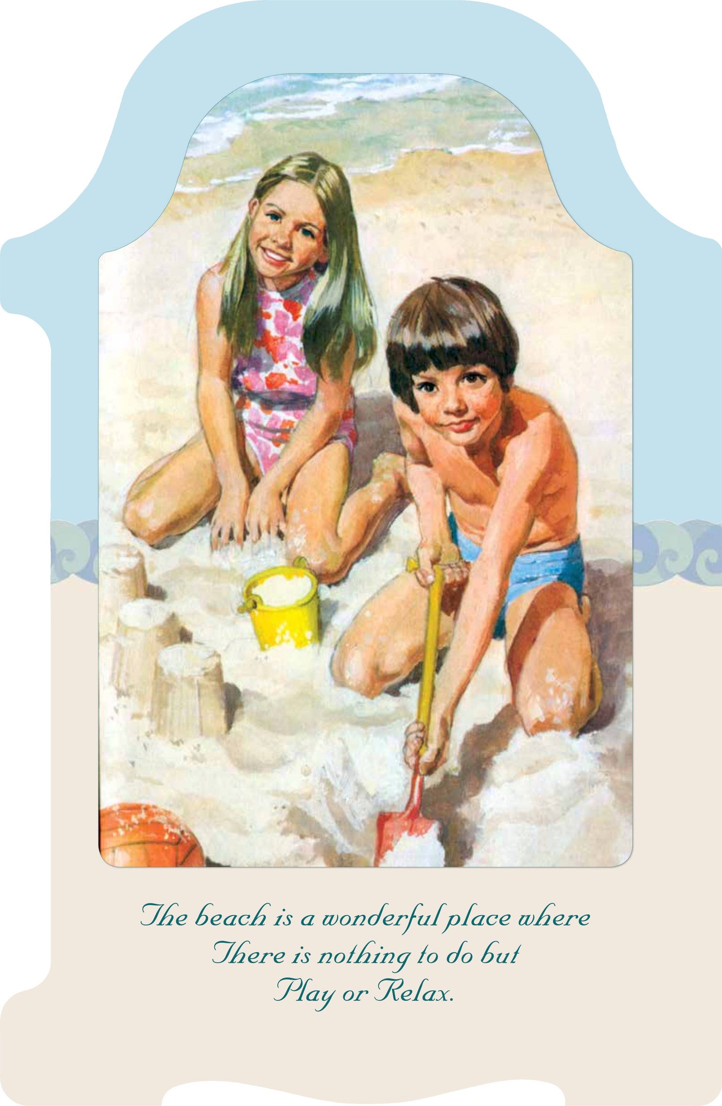 Vintage By The Sea Picture Book