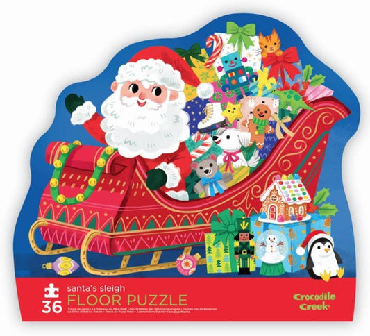 36-Piece Puzzle | Santa's Sleigh
