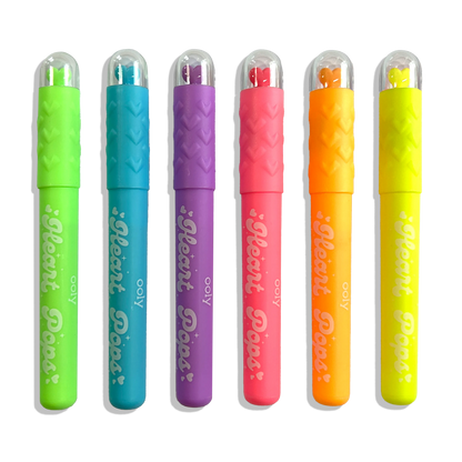 Heart Pops: Neon Highlighters (Set of 6)