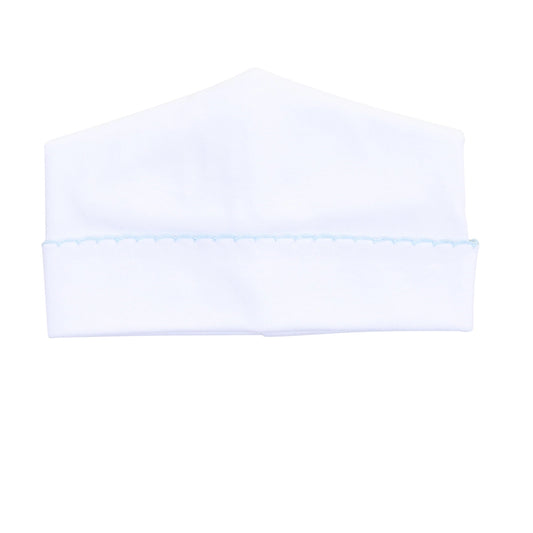 Essentials Hat | White/Light Blue
