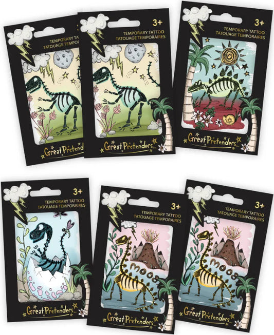 Dinosaur Temporary Tattoos | Assorted