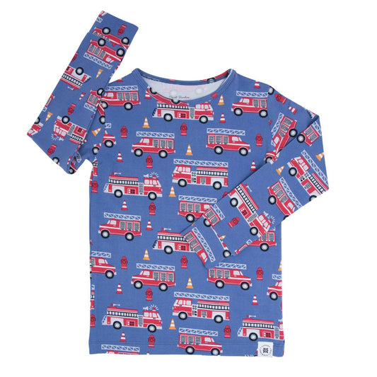 Big Kid Pajama - Fire Truck