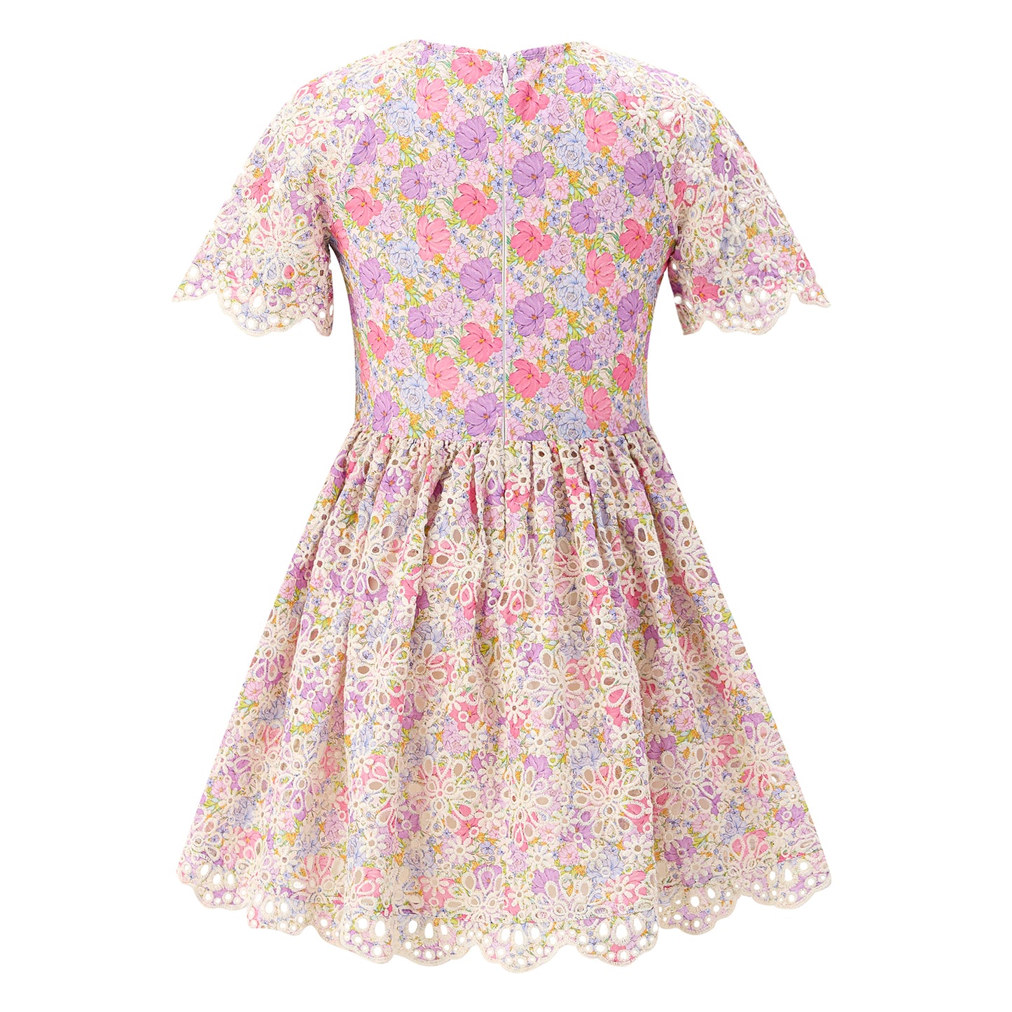 Charlotte Embroidered Mini Dress | Floral