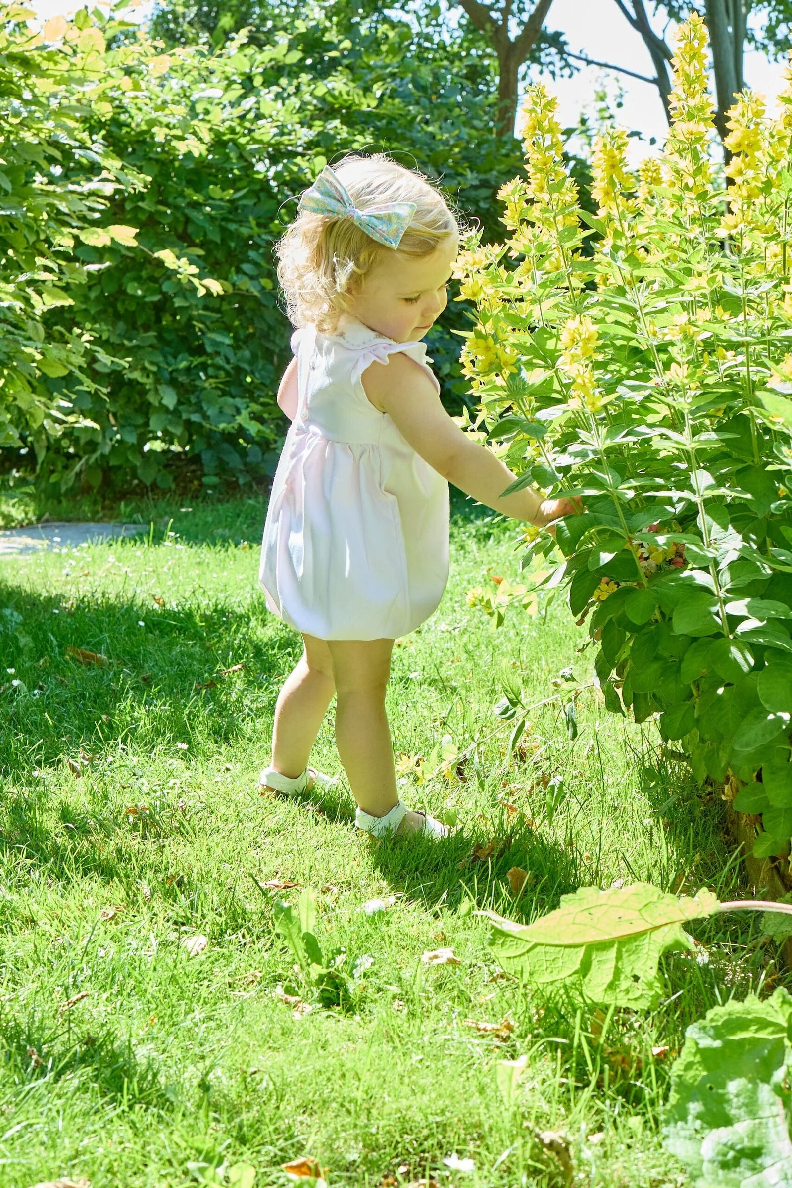 Charlotte Romper I Pink Piqué