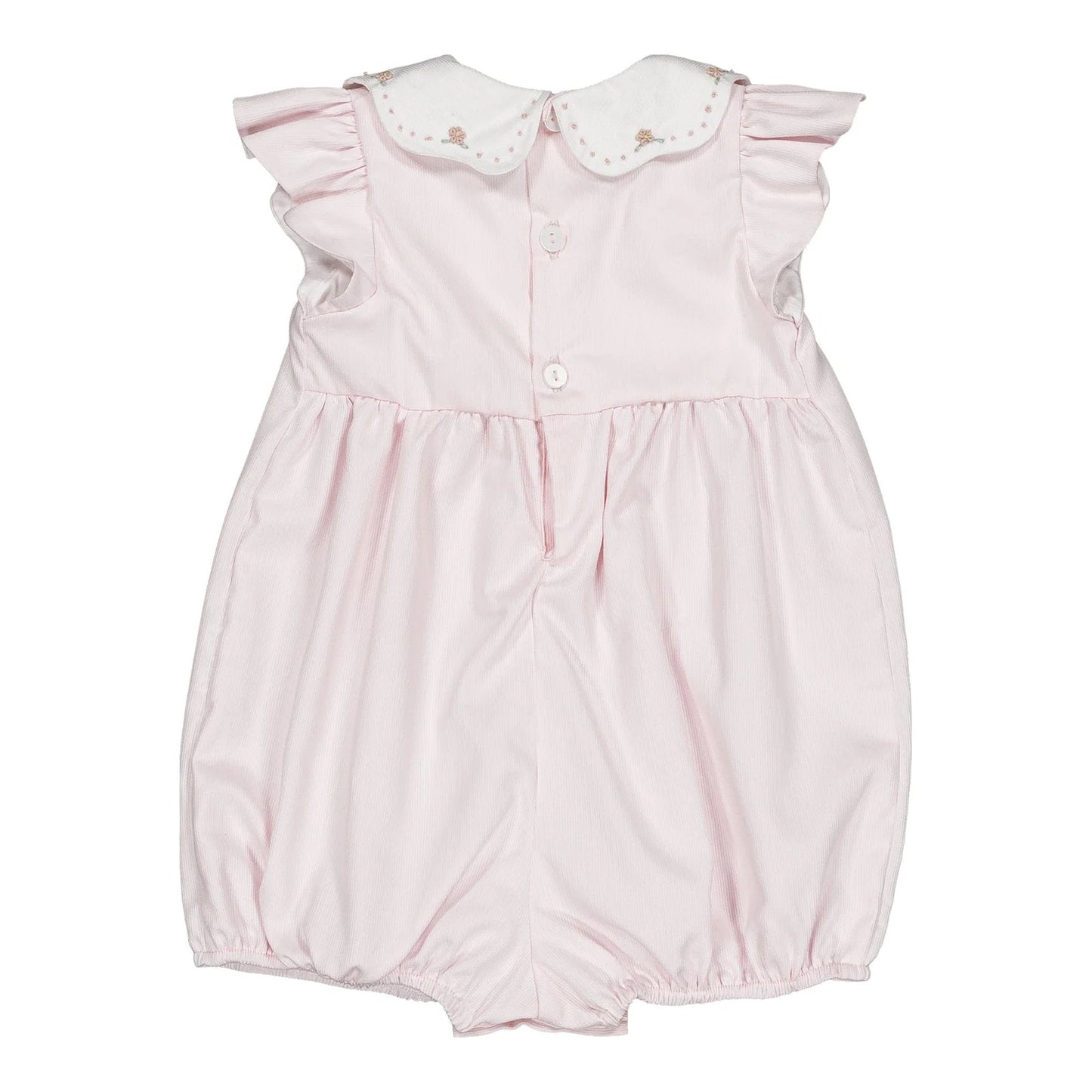 Charlotte Romper I Pink Piqué