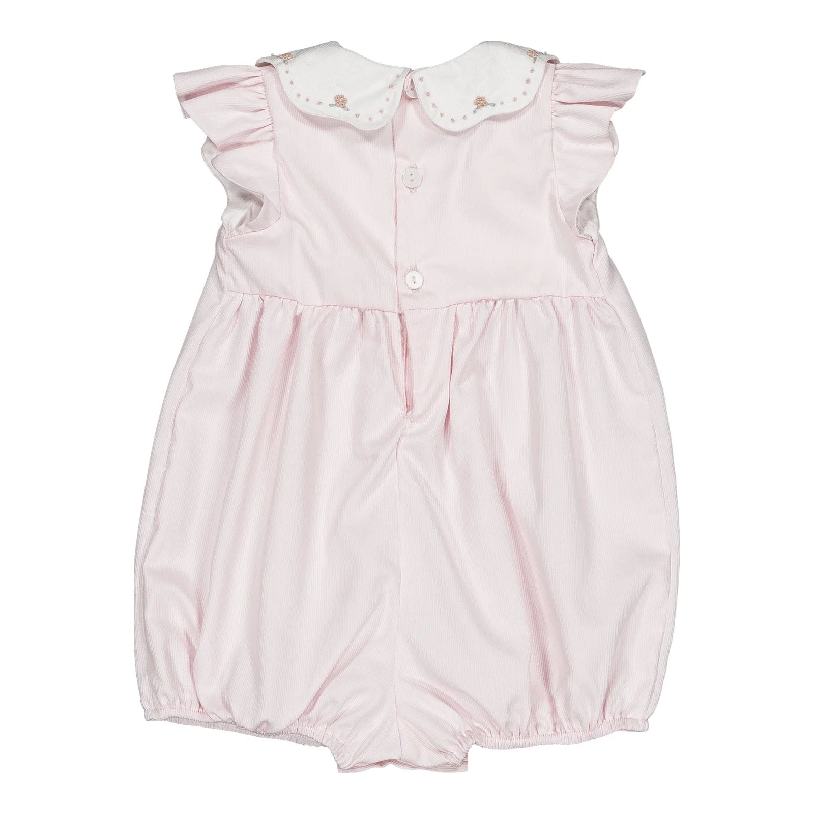 Charlotte Romper I Pink Piqué