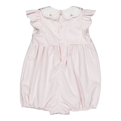 Charlotte Romper I Pink Piqué