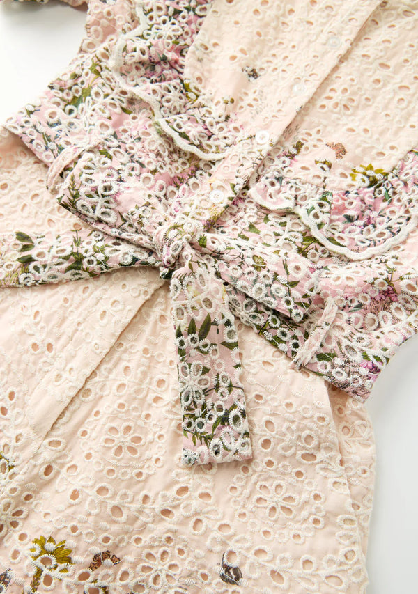 Chiara Embroidered Romper