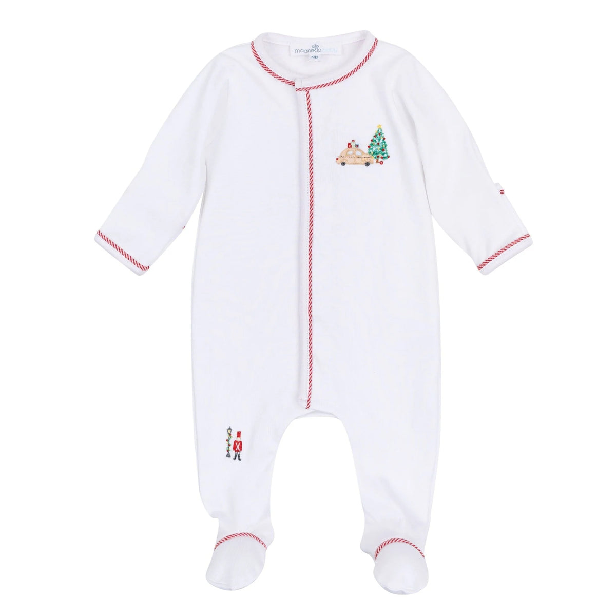 Christmas in the City Footie | Red