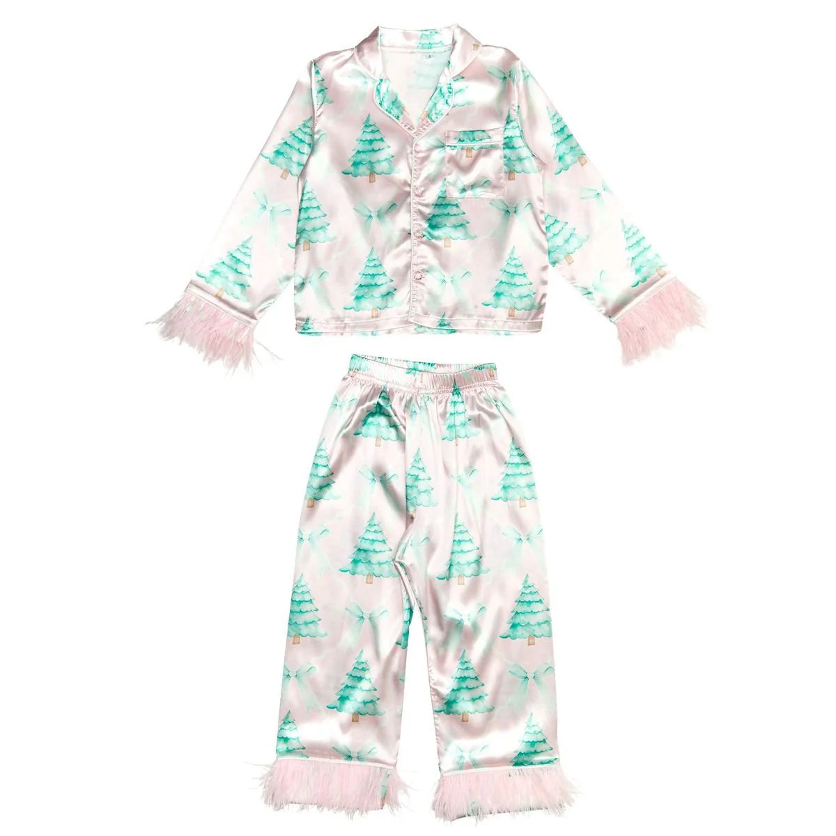 Christmas Tree Silky Set