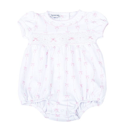 Amelia's Classics Smocked Printed Bubble