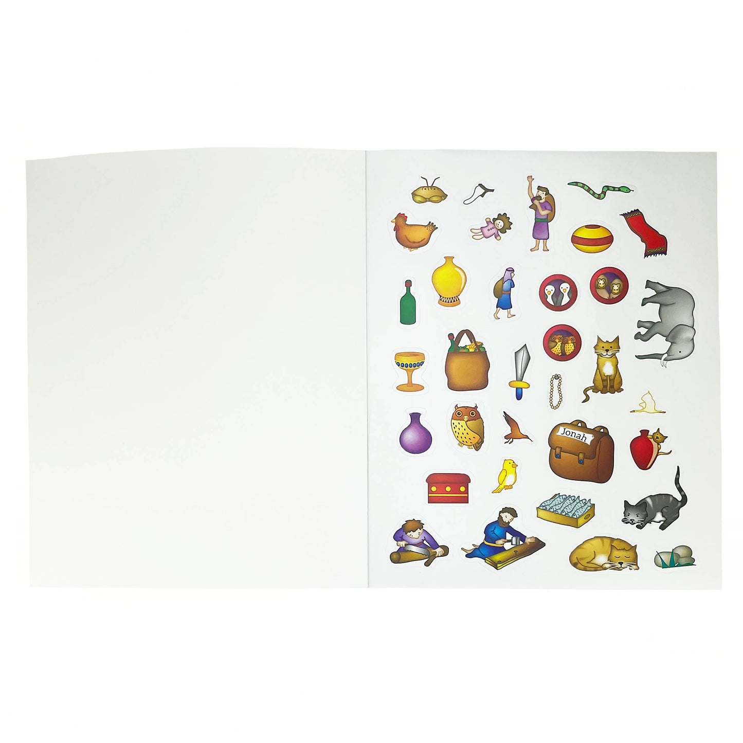 Bible Story and Activity Book for Kids