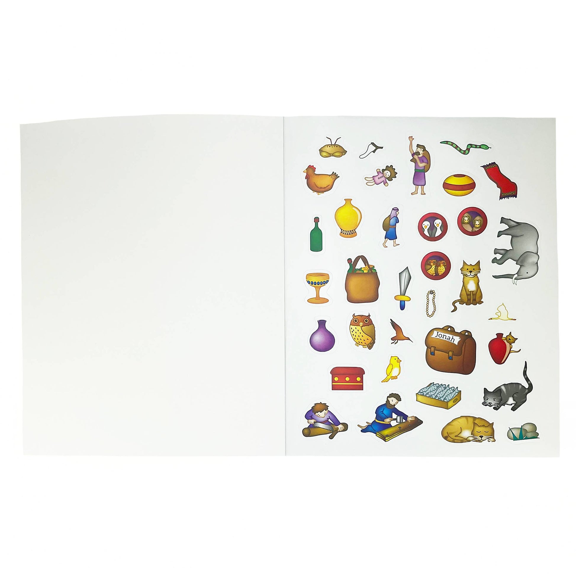 Bible Story and Activity Book for Kids